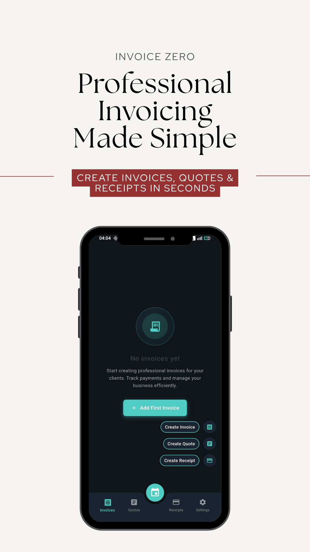 Professional Invoice Hub