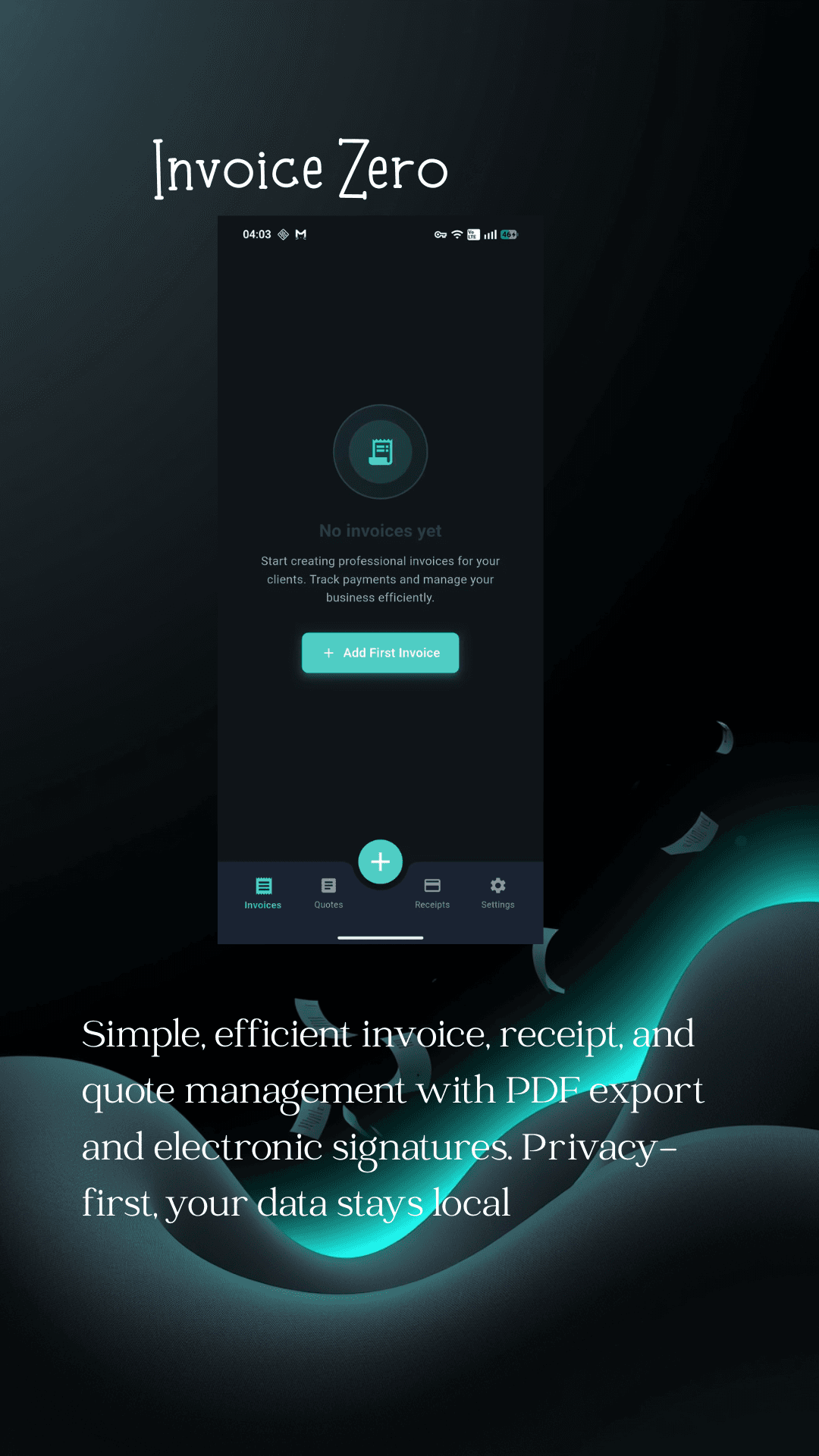 Teal Receipt Tracking